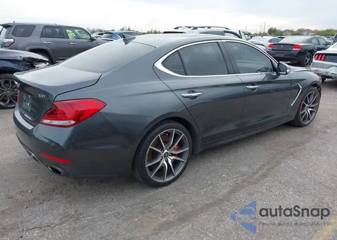 2020 Genesis G70 3.3T Rwd from USA, damaged, VIN KMTG34LE9LU048065